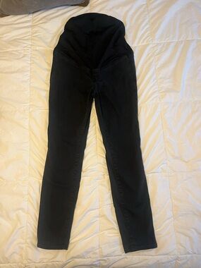Madewell Black Maternity Skinny Jeans